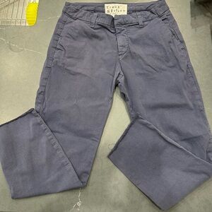 Frank & Eileen Wicklow Pants. Size 4. Navy